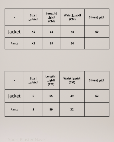 Size Chart 4